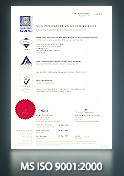 MS ISO 9001:2000
