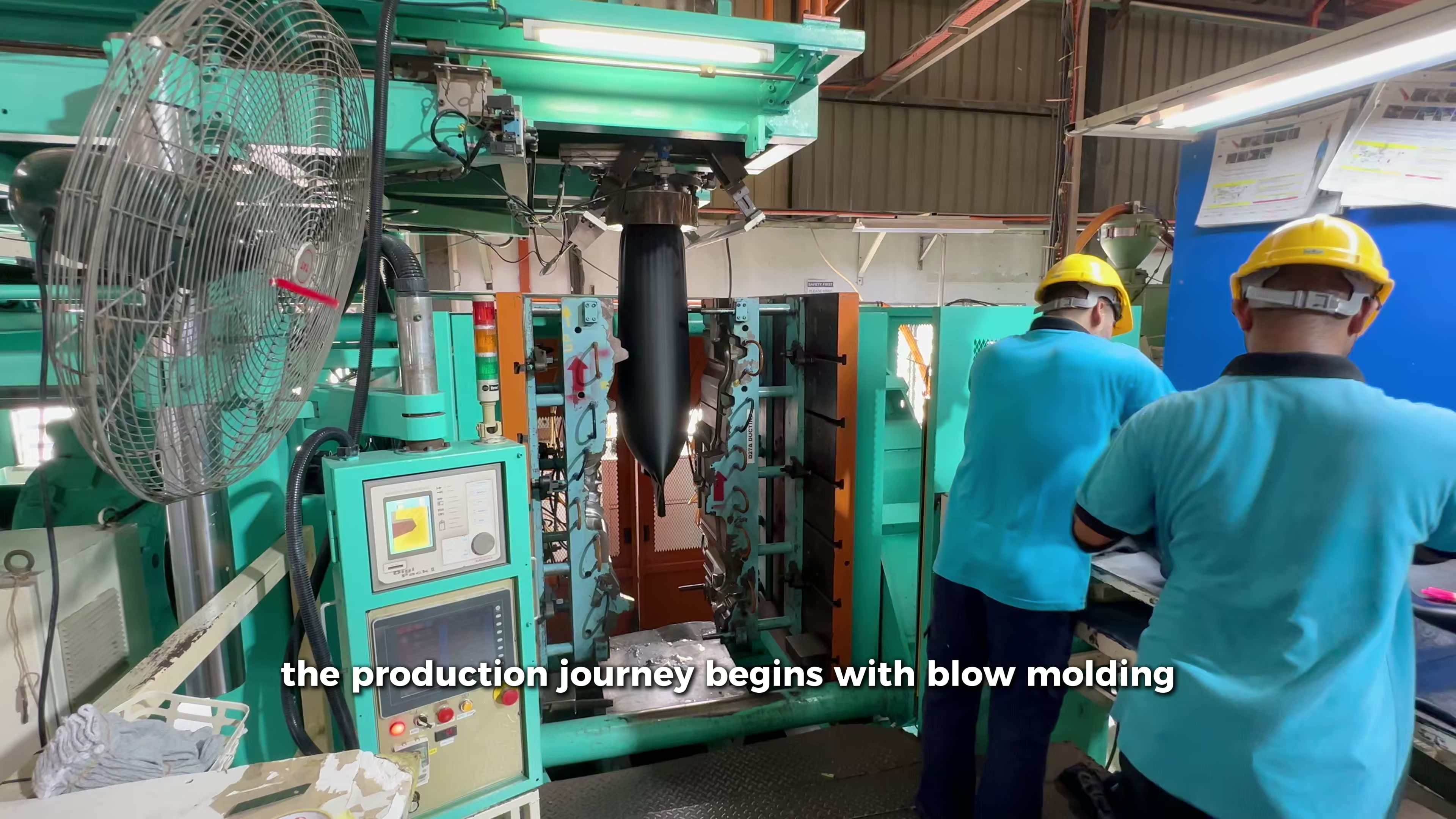 Blow moulding manufacturing